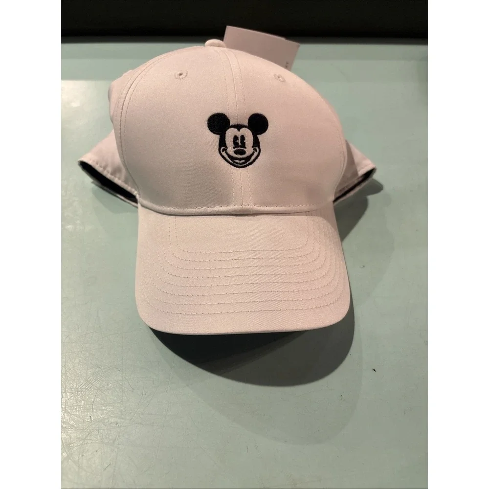 Disney Legacy 91 Nike Adult Golf Baseball Hat Cap NEW Tag White w/ Black Mickey